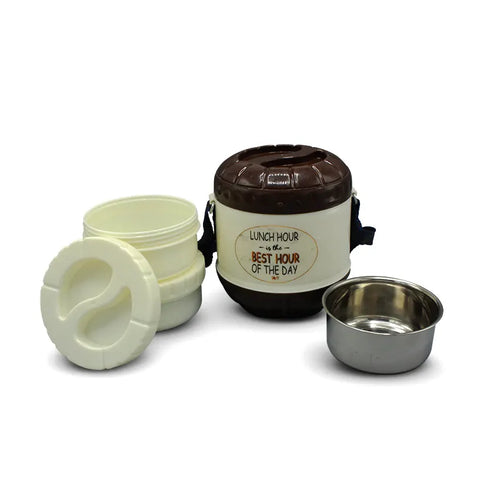 Carry Lunch Carrier Small Brown