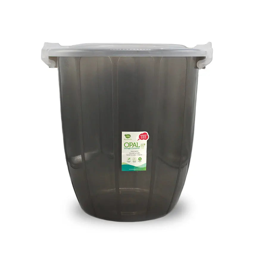 Opal Food Storage Container 2 pcs set - XL 24 Litre Transparent Smoke
