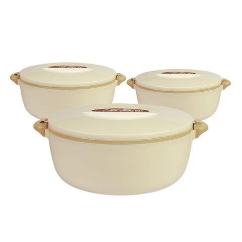 Chef Food Warmer Pack of 3 (L,XL,XXL) Hot Pot
