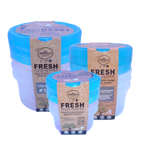 Fresh Food Keeper 9 Piece Bundle (3 set each: 200ml/500ml/900ml)