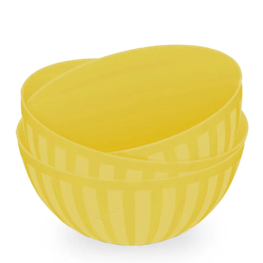 Premio Bowl 3 pcs set Medium in Dark Yellow