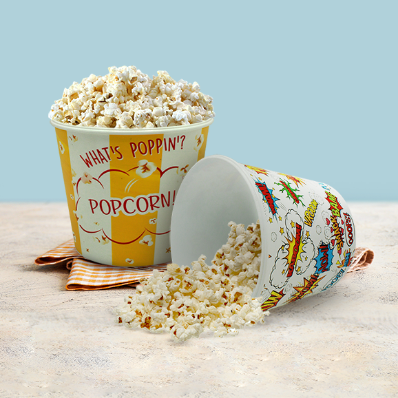 Sonic Popcorn Bucket Pack of 3