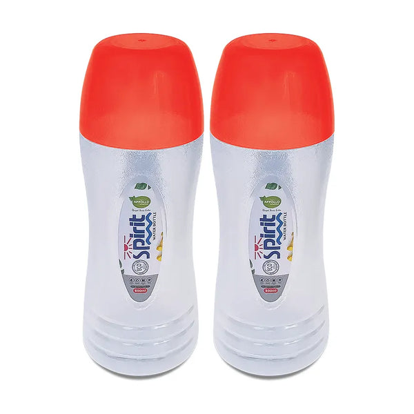 Spirit Water Bottle S 2pcs set in Red 800ml