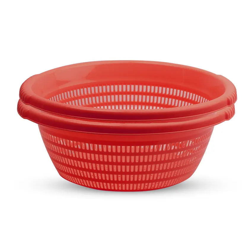 Veggie Basket 2 pcs set in red