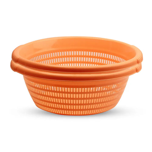 Veggie Basket 2 pcs set in Orange