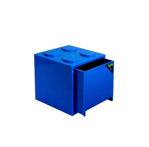 Blocky Storage Box 4 liter blue