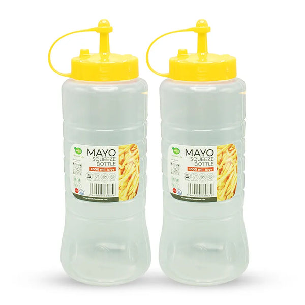 Mayo Squeeze Bottle Medium - (600ml) Yellow