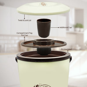 Chef Water Cooler - (14 Liter) Brown lifestye