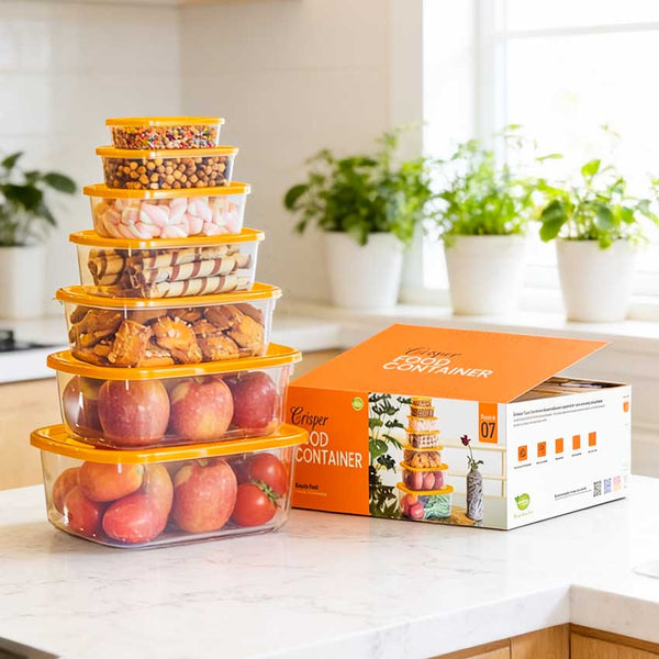 Crisper Food Container Bundle Pack of 7