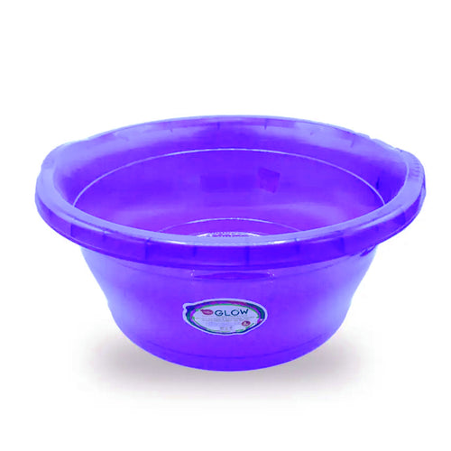 Glow Bath Tub - (24Ltr) Transparent