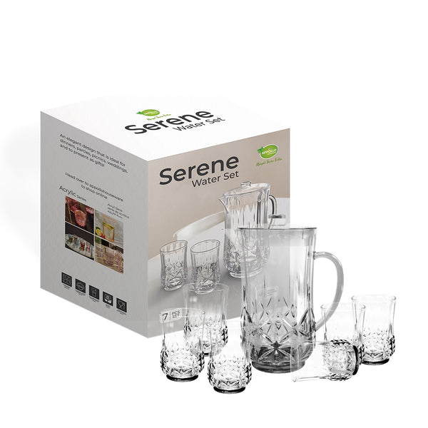 Serene Acrylic Water Set