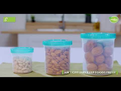 Smart Jar Mini - Pack of 3 (S-M-L) Youtube Video