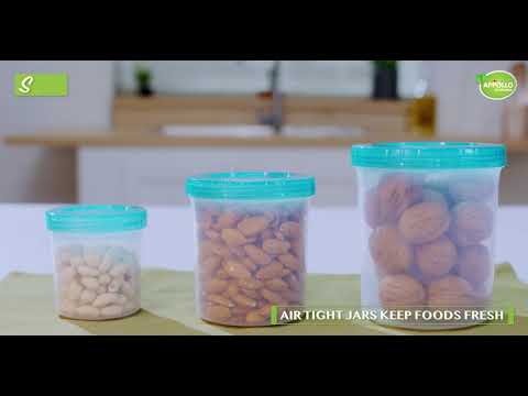 Smart Jars - Pack of 3 (S-M-L) Youtube Video