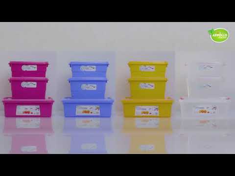 Clear Lock Storage Box (Large) -  Pack of 2 Youtube Video