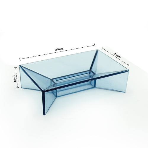 Set of 2 Prima Soap Dishes – Sleek design with anti-slip base and water drainage