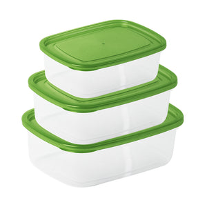 Crisper Food Container Pack of 3 - (S/M/L)