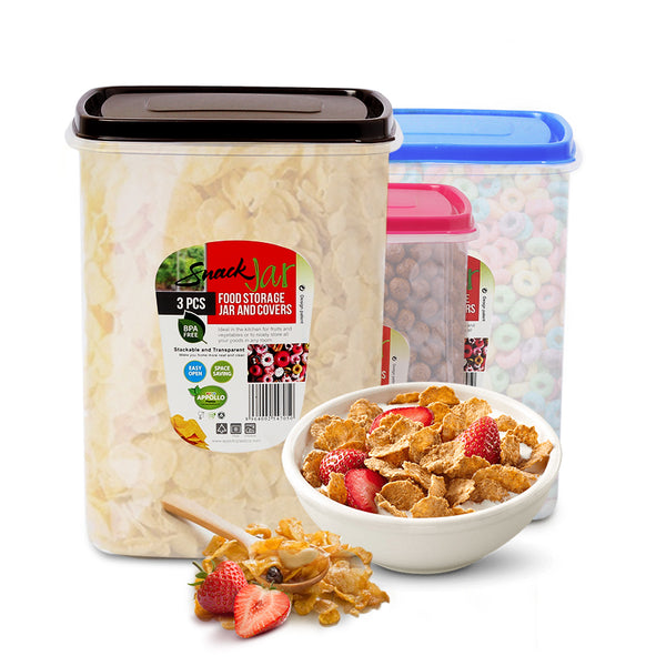 snack jar pack of 3
