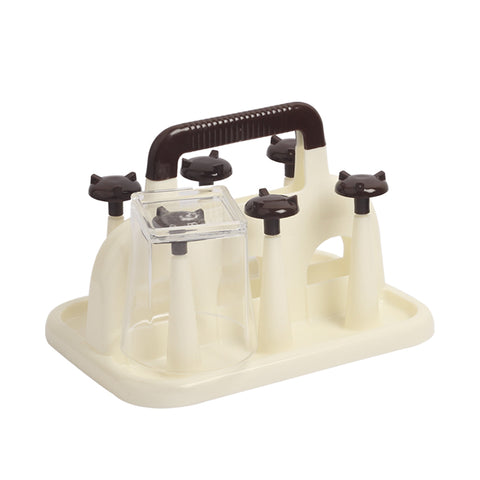 Plastic glass/cup holder 