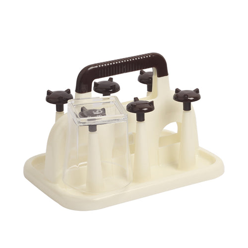 Plastic glass/cup holder 