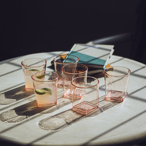 Party Acrylic Glass Model-1 Set (6 pieces)