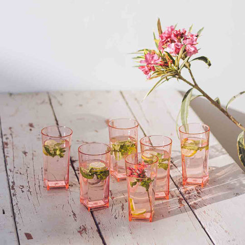 Party Acrylic Glass Model-2 Set (6 pieces)