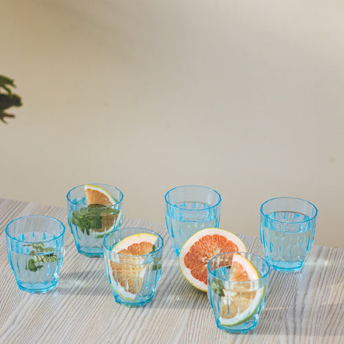 Party Acrylic Glass Model-10 Set (6 pieces) Lifestyle Collection
