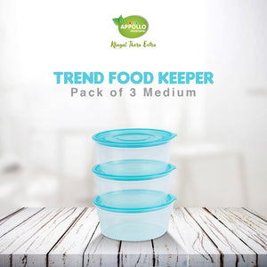 Trend Food Container 3pcs Set Medium 650ml lifestyle image
