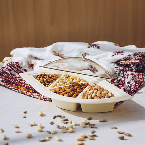 Kabul Dry Fruit Tray Model - 1 With Dry Fruits